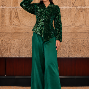 Emerald green set